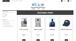 Desktop Screenshot of blueapparel.com